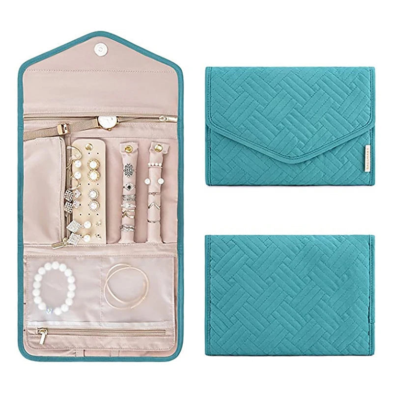 Porta Joias Organizador Para Viagem Portátil