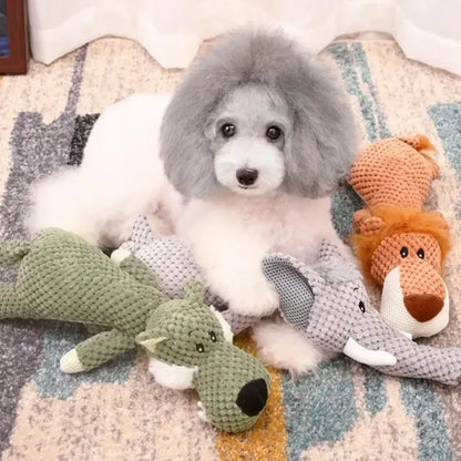 Brinquedos para animais de estimação, de pelúcia durável a diversão do seu animal está garantida!