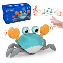 Caranguejo Fujão com Sensor, Música e Luzes