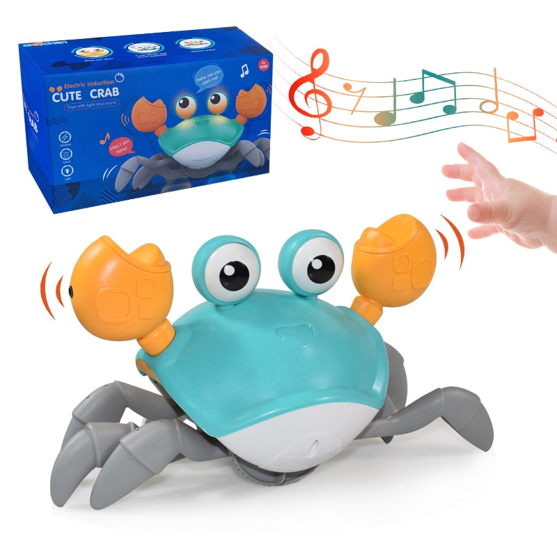 Caranguejo Fujão com Sensor, Música e Luzes